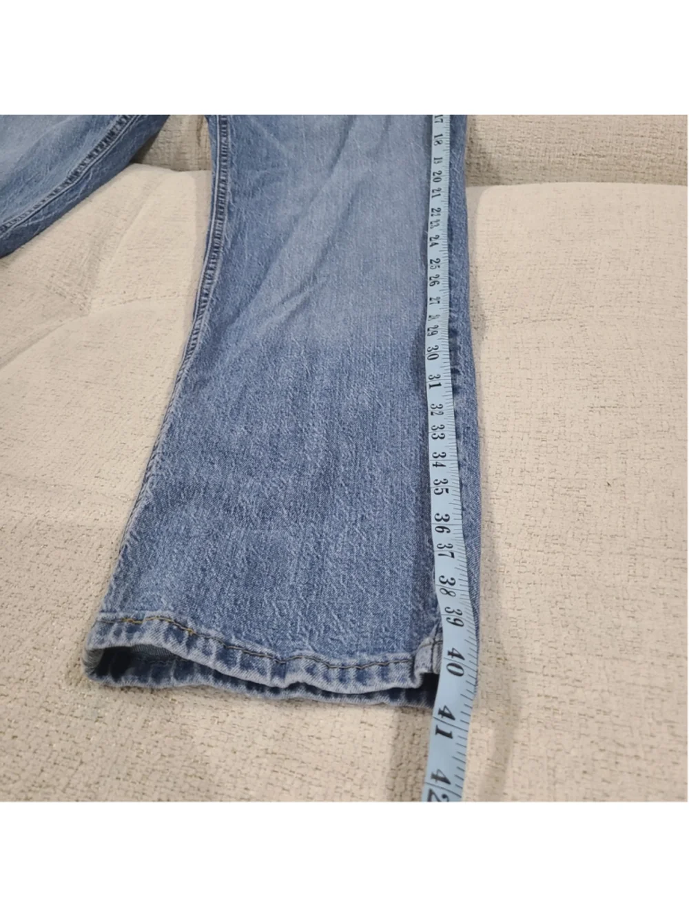 Levis 541 Athletic Taper Fit Jeans Mens 34x30 Blue Medium Wash Stretch Flex